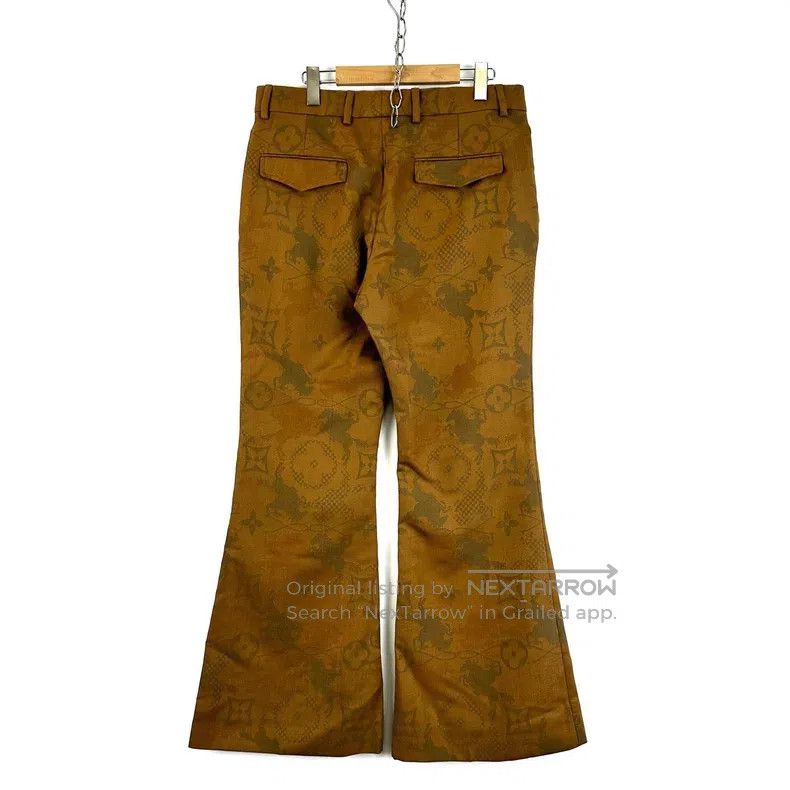 Louis Vuitton Louis Vuitton size US 50 Khaki full print jacquard ragged j Size US 34 / EU 50 - 2 Thumbnail
