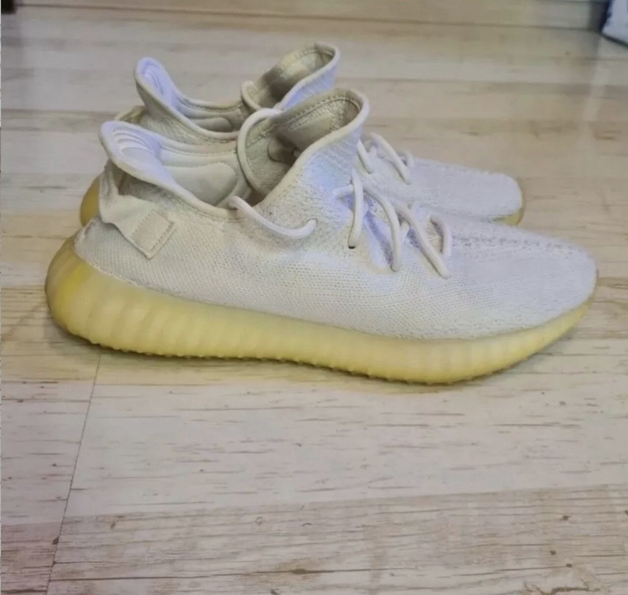 Adidas Adidas Yeezy Boost 350 V2 “White” (CP9366) – Size US 12 Size US 12 / EU 45 - 4 Thumbnail