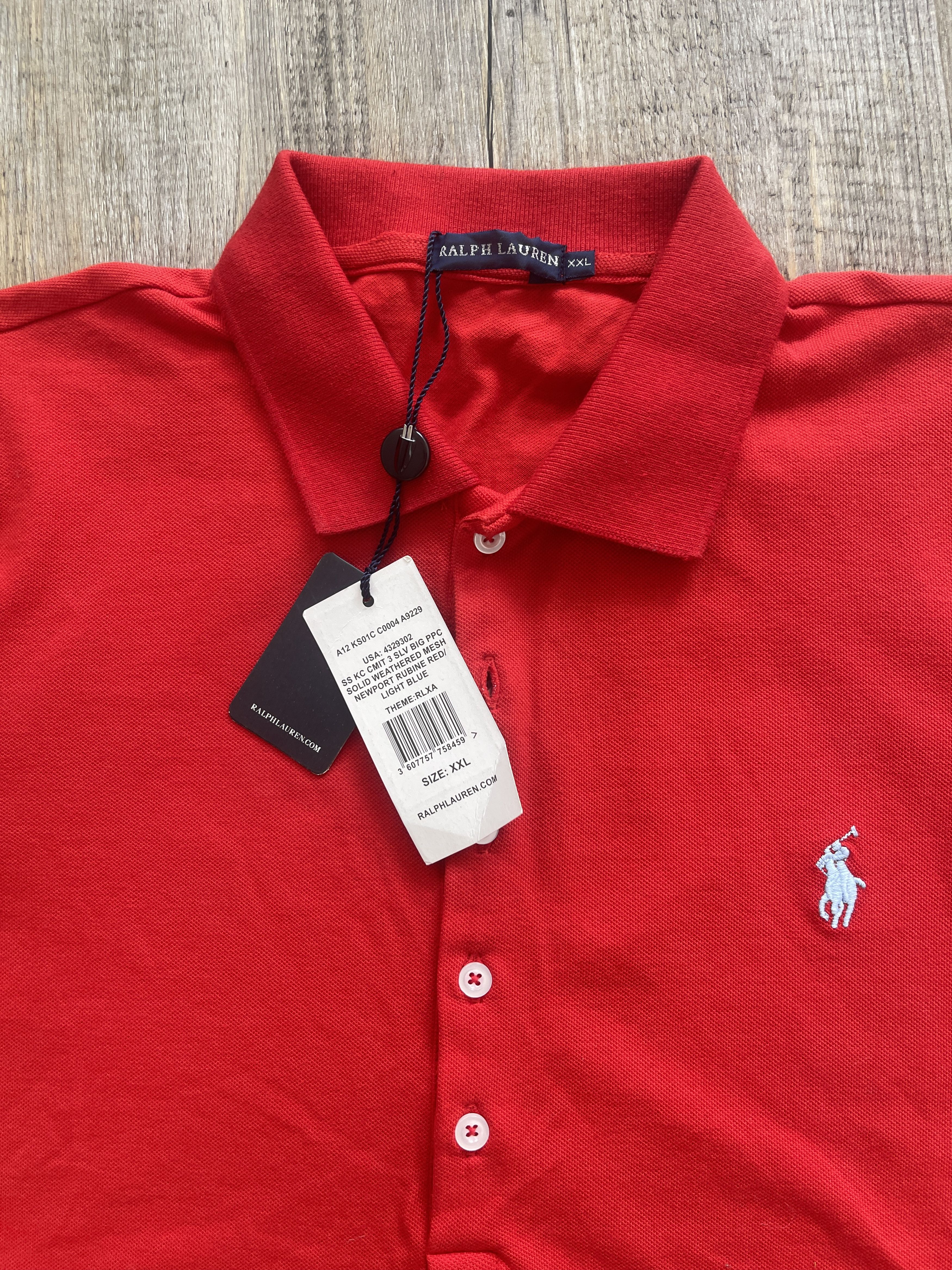Polo Ralph Lauren Polo Ralph Lauren Newport Rubine Red XXL Poloshirt T-Shirt Size US M / EU 48-50 / 2 - 6 Thumbnail