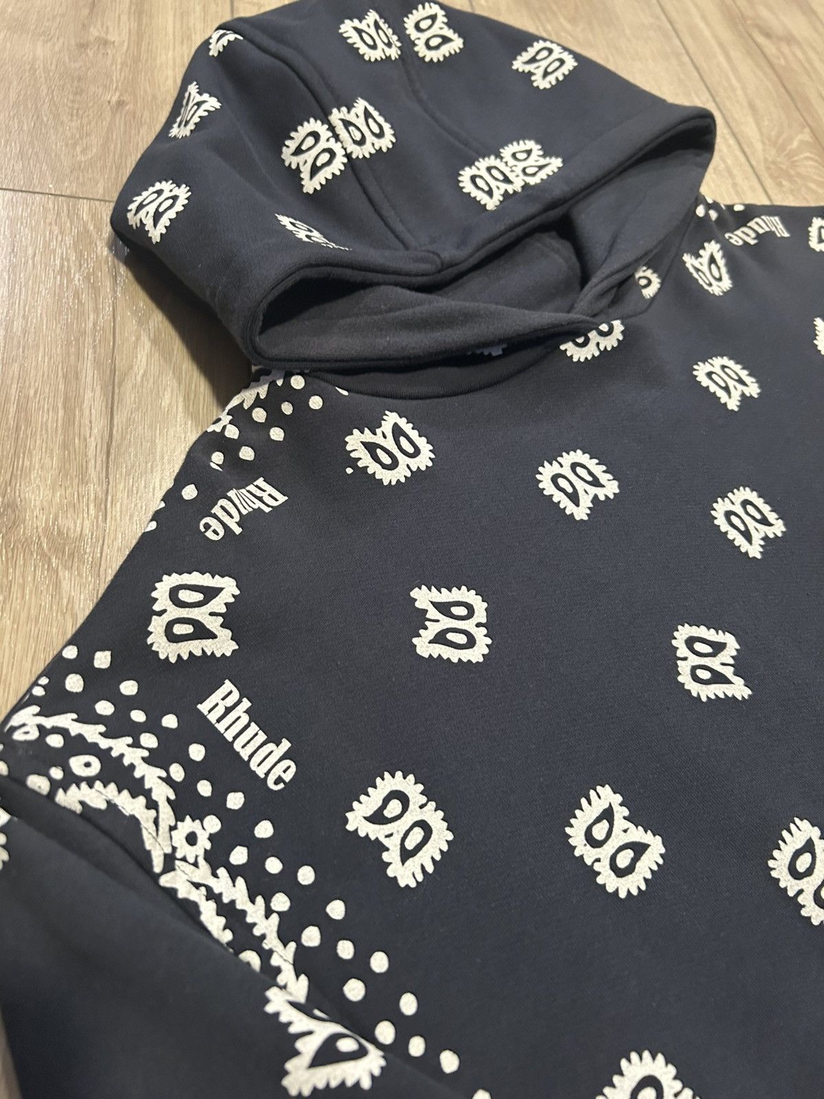 Rhude Rhude Bandana Print Hoodie Size US XL / EU 56 / 4 - 5 Thumbnail