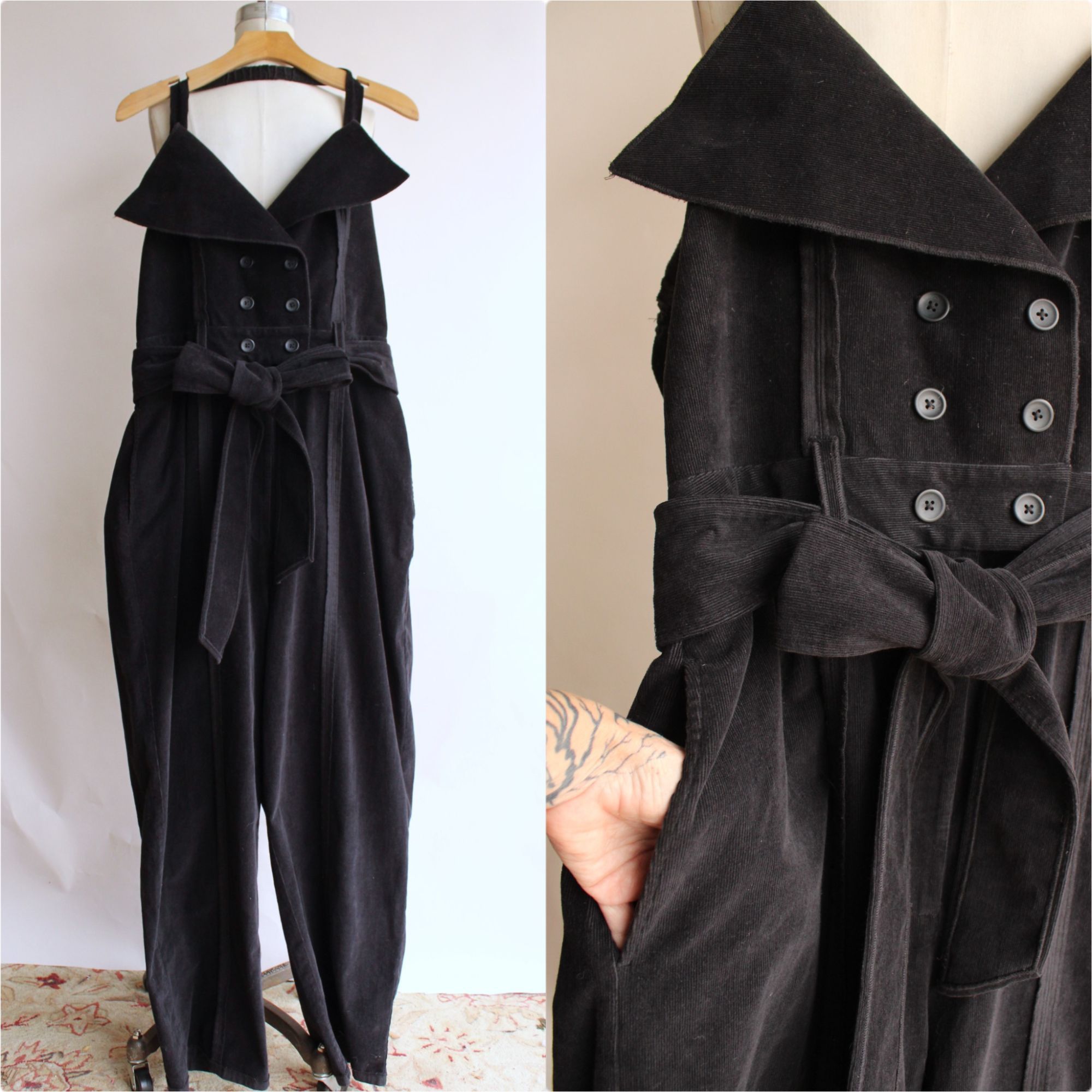 Other Making the Cut Womens Jumpsuit, NWT Black, Size Large, Volup Size 36" / US 14 / IT 50 - 1 Thumbnail