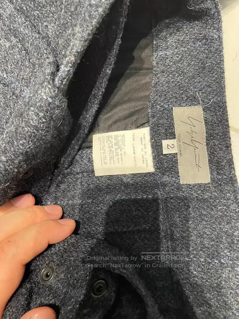 Yohji Yamamoto Yohji Yamamoto size 2 16aw wool plaid pant skirt Size 24" / US 00 / IT 34 - 2 Thumbnail