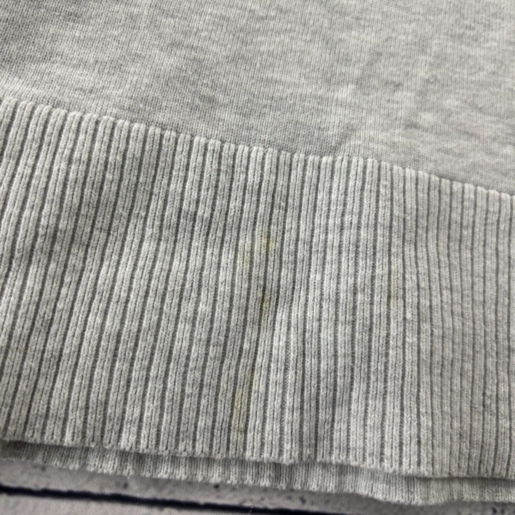 Lululemon Lululemon Mock Neck Cotton Silk Blend Long Sleeve Sweater Top Women's 4 Gray Pullover Size S / US 4 / IT 40 - 2 Thumbnail