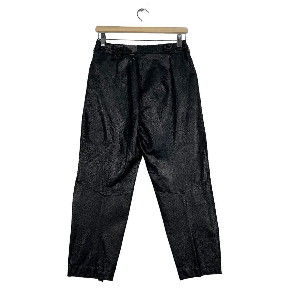 Genuine Leather 🔥 VINTAGE WEST PAC TROUSER LEATHER PANTS Size US 30 / EU 46 - 7 Thumbnail