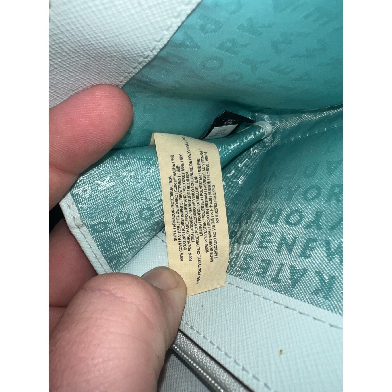 Kate Spade Kate Spade Light Blue Zip Around Wallet Preowned Size ONE SIZE - 12 Thumbnail