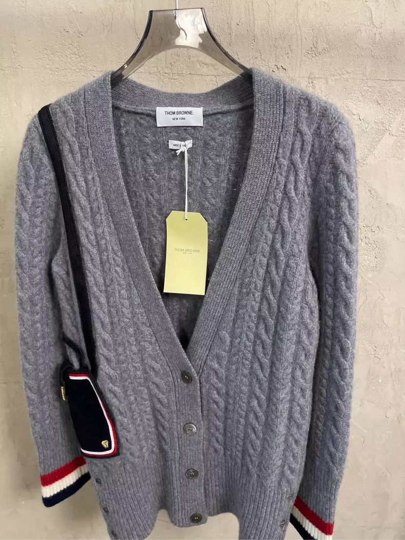 Thom Browne Thom Browne Knitted round neck sweater Size M / US 6-8 / IT 42-44 - 4 Thumbnail