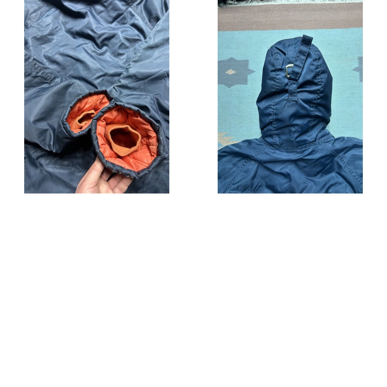 Sears VINTAGE Sears parka jacket N-3B style snorkel puffer coat blue XL tall Men Jacket Size US XL / EU 56 / 4 - 9 Thumbnail
