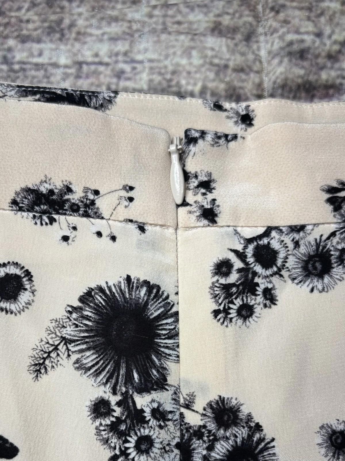 Club Monaco Club Monaco Skirt Womens Size 4 Silk Floral Pleated Skater Size 27" / US 4 / IT 40 - 12 Thumbnail