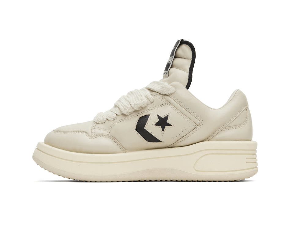 Converse × Rick Owens Drkshdw BNWT SS25 RICK OWENS DRKSHDW TURBOWPN OX SNEAKERS OYSTER 9 Size US 9 / EU 42 - 9 Thumbnail