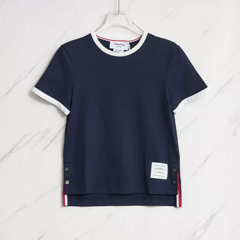 Thom Browne Thom Browne Colored button T-shirt Size XS / US 0-2 / IT 36-38 - 1 Thumbnail