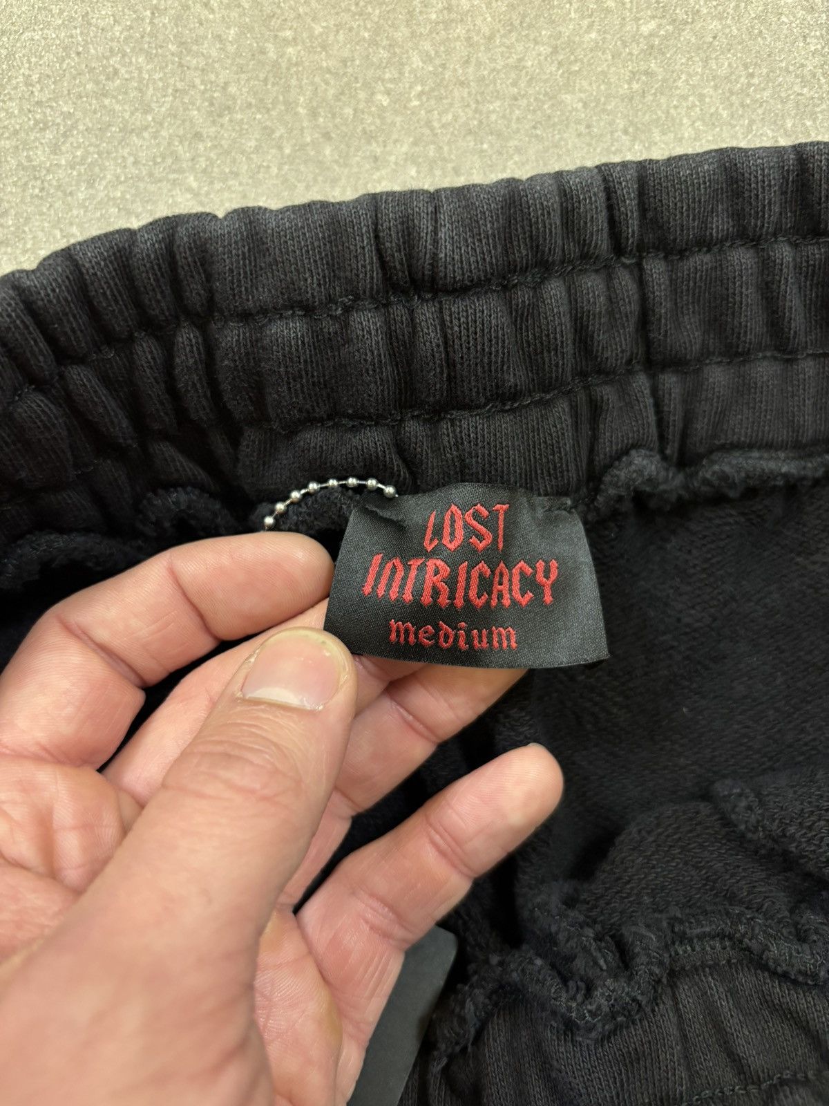 LOST INTRICACY Lost Intricacy Mitt Shorts, Black/White Size US 32 / EU 48 - 4 Thumbnail