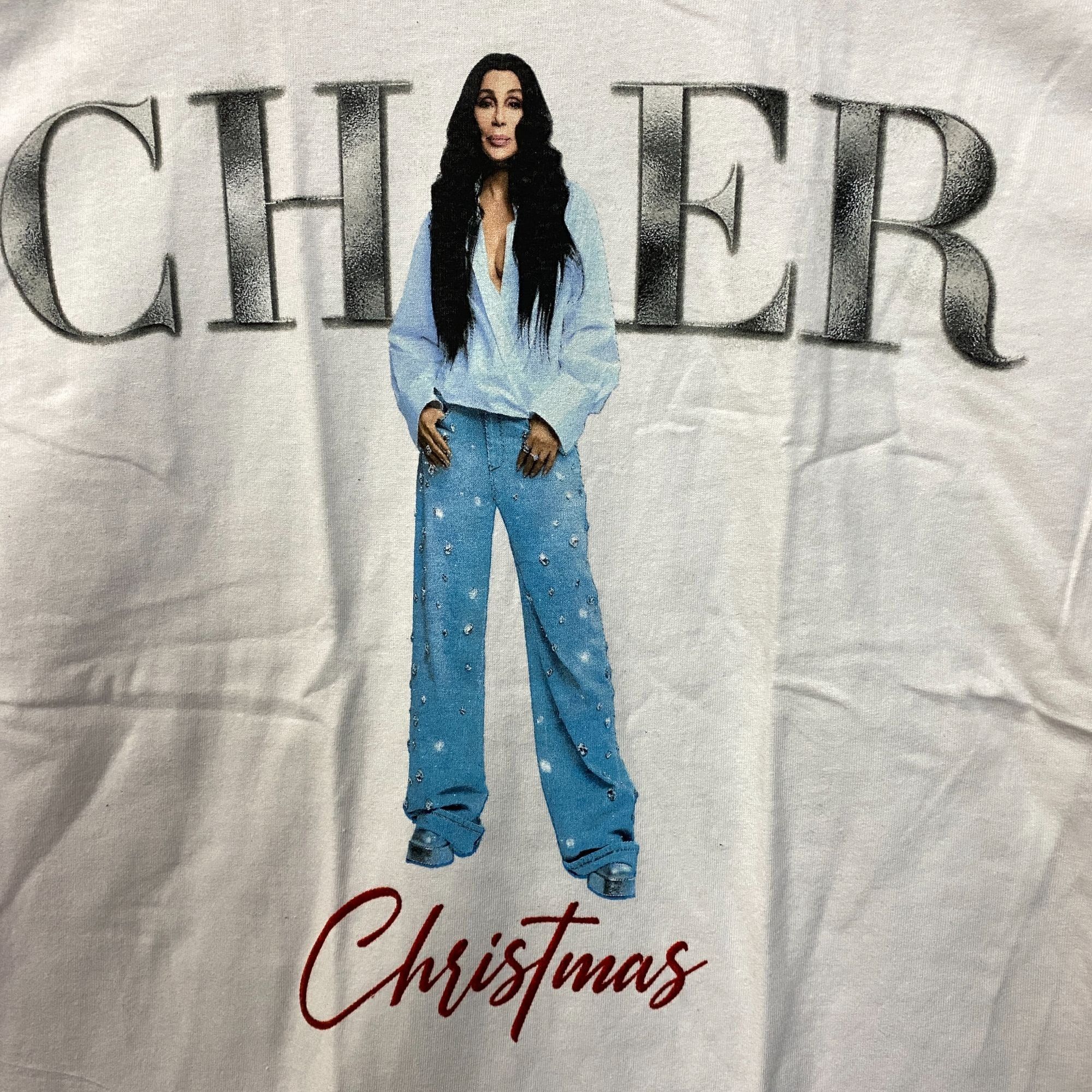 Other Cher Christmas Short Sleeve Graphic T-Shirt Medium Size US M / EU 48-50 / 2 - 2 Thumbnail