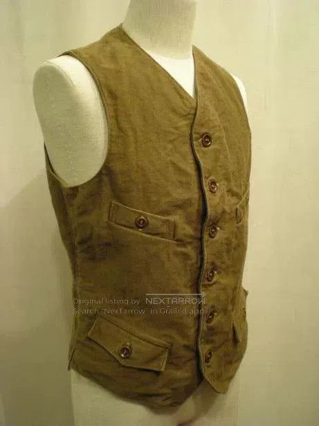 Freewheelers brown hunting coat and vest set. Size US S / EU 44-46 / 1 - 6 Thumbnail
