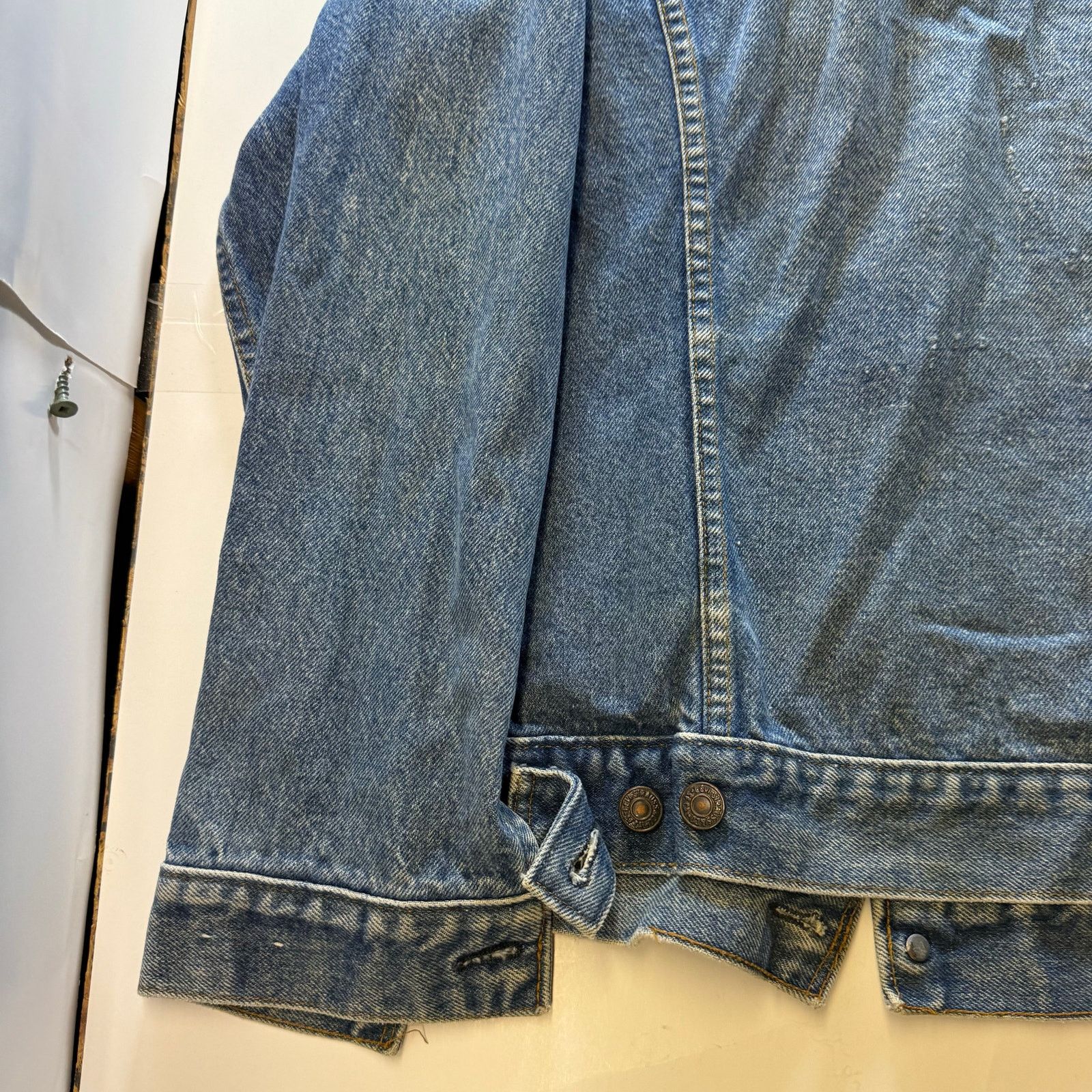 Levi's Levi Denim Jacket With Patches Size 36 Size XS / US 0-2 / IT 36-38 - 11 Thumbnail