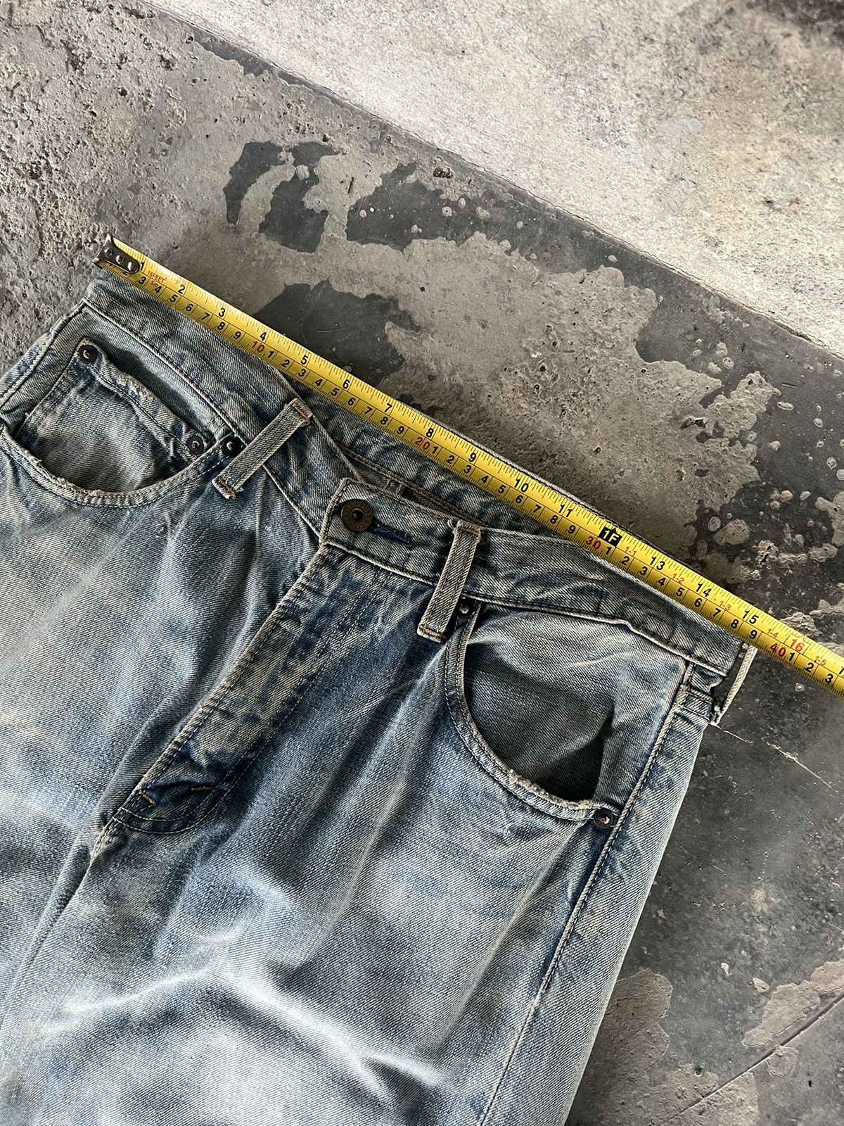 If Six Was Nine × Levi's × Vintage Levis 502 Mudwash Denim Size US 32 / EU 48 - 8 Thumbnail