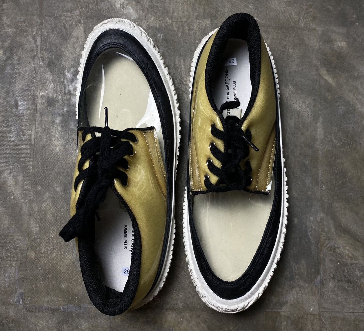 Comme des Garcons Homme Plus CDG Homme Plus Switching Clear PVC Foam Sneakers Size US 8 / EU 41 - 1 Thumbnail