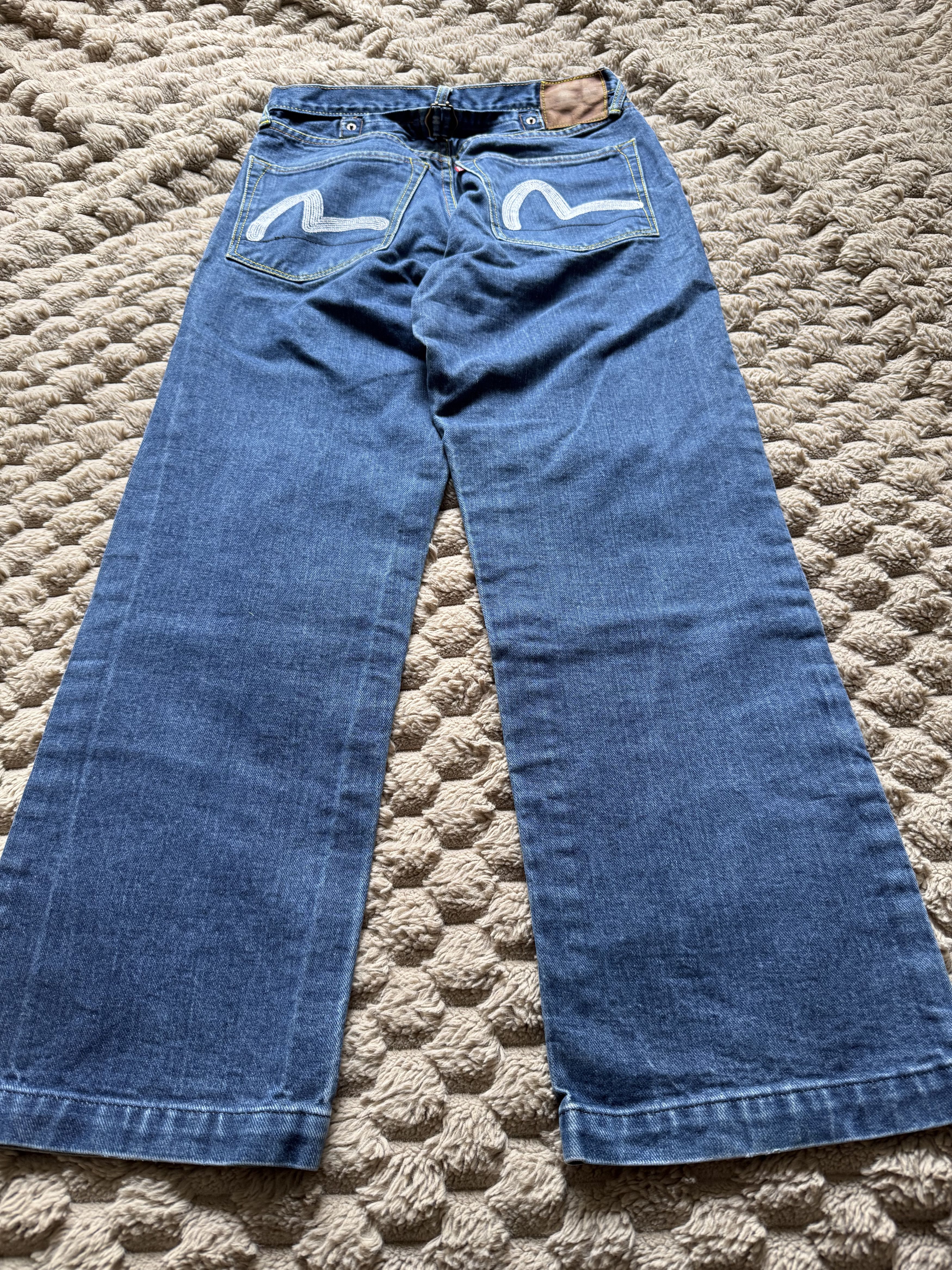 Evisu Evisu Seagull Logo Jeans Vintage Japanese Denim W32 Size 32" / US 10 / IT 46 - 3 Thumbnail