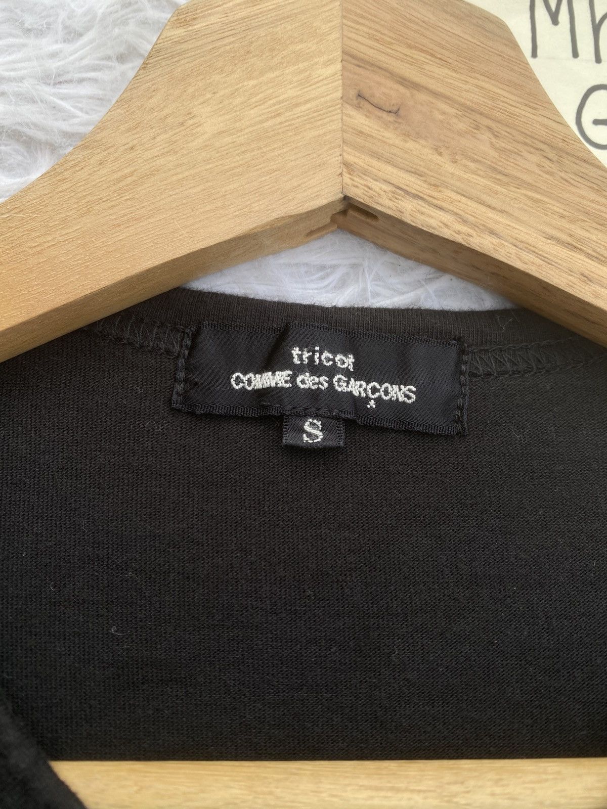 Comme des Garcons Rare AD2016 tricot Comme Des Garcons Plain Tshirt Size S / US 4 / IT 40 - 7 Thumbnail