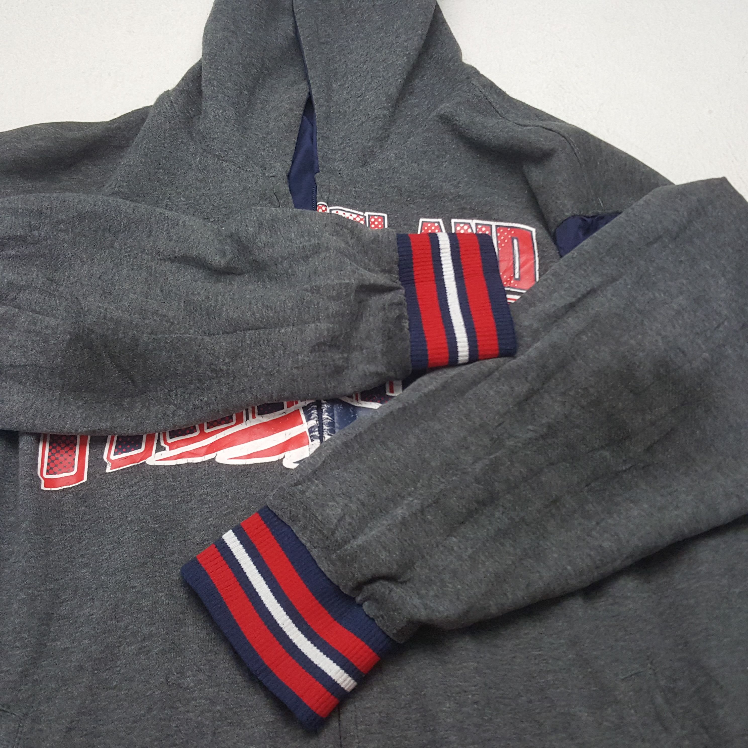 NFL × Vintage Vintage New England Patroits Reversible Sport Hoodies C288N2 Size US XL / EU 56 / 4 - 8 Thumbnail