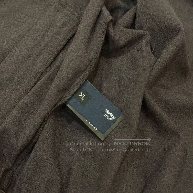 Martine Rose Martine Rose Brown Sports Jacket Size US XL / EU 56 / 4 - 6 Thumbnail