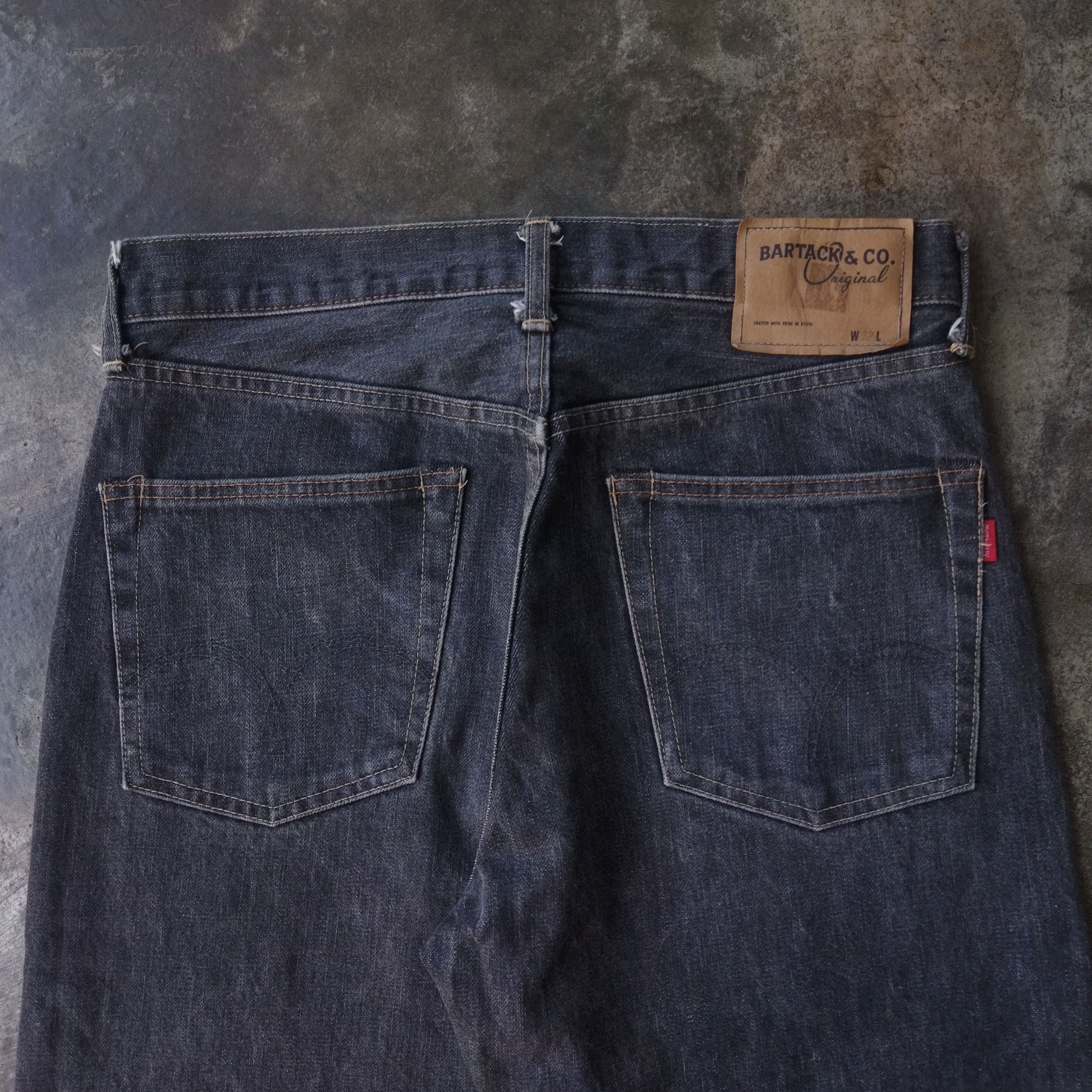 Japanese Brand × Vintage BARTACK&CO SELDVAGE JEANS Size US 32 / EU 48 - 9 Thumbnail