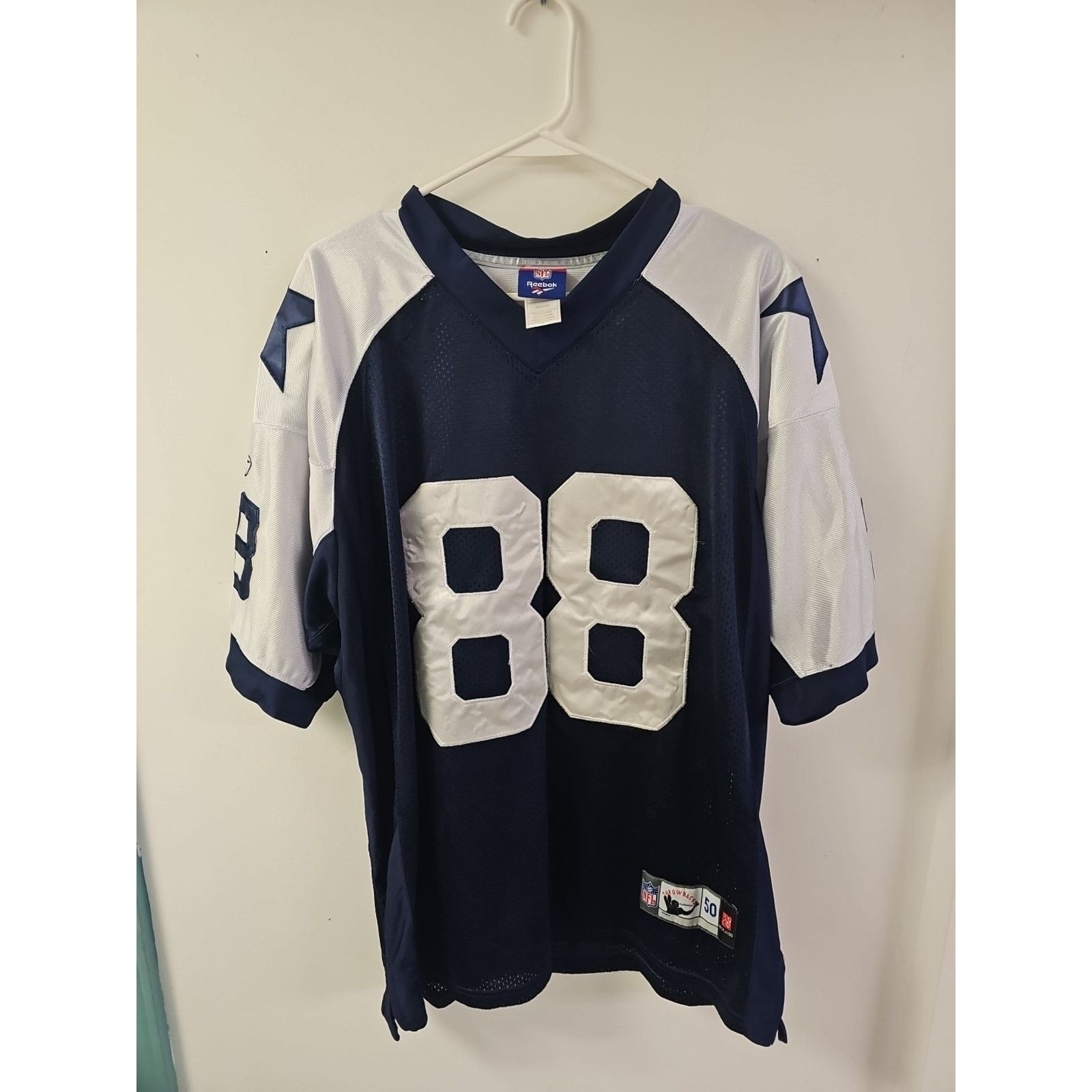 Reebok Reebok Throwbacks Dez Bryant #88 Jersey Dallas Cowboys Sz 50 Size US XXL / EU 58 / 5 - 1 Thumbnail