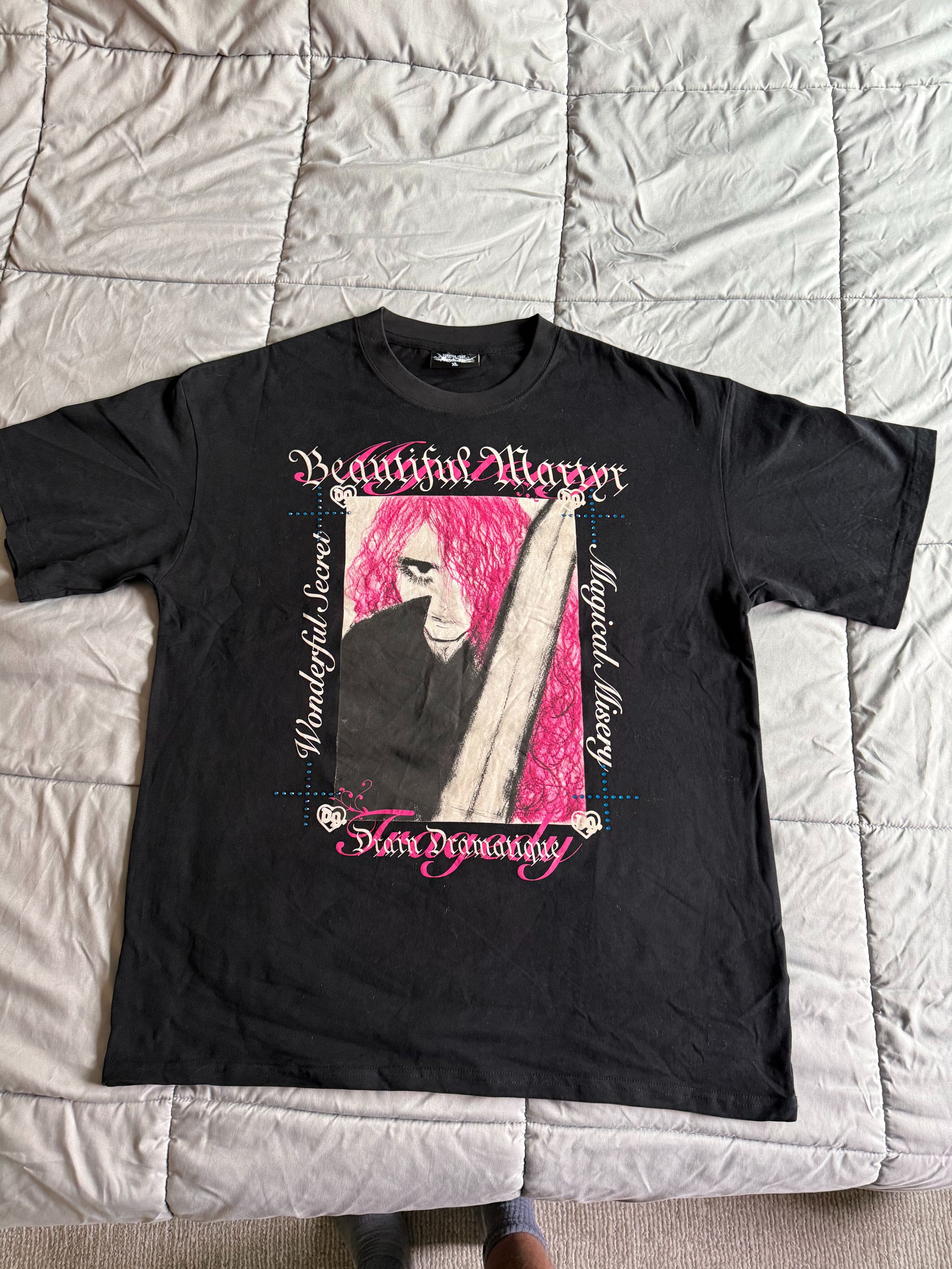 Sad Boys Bladee Beautiful Martyr Tour XL T-Shirt Size US XL / EU 56 / 4 - 2 Thumbnail