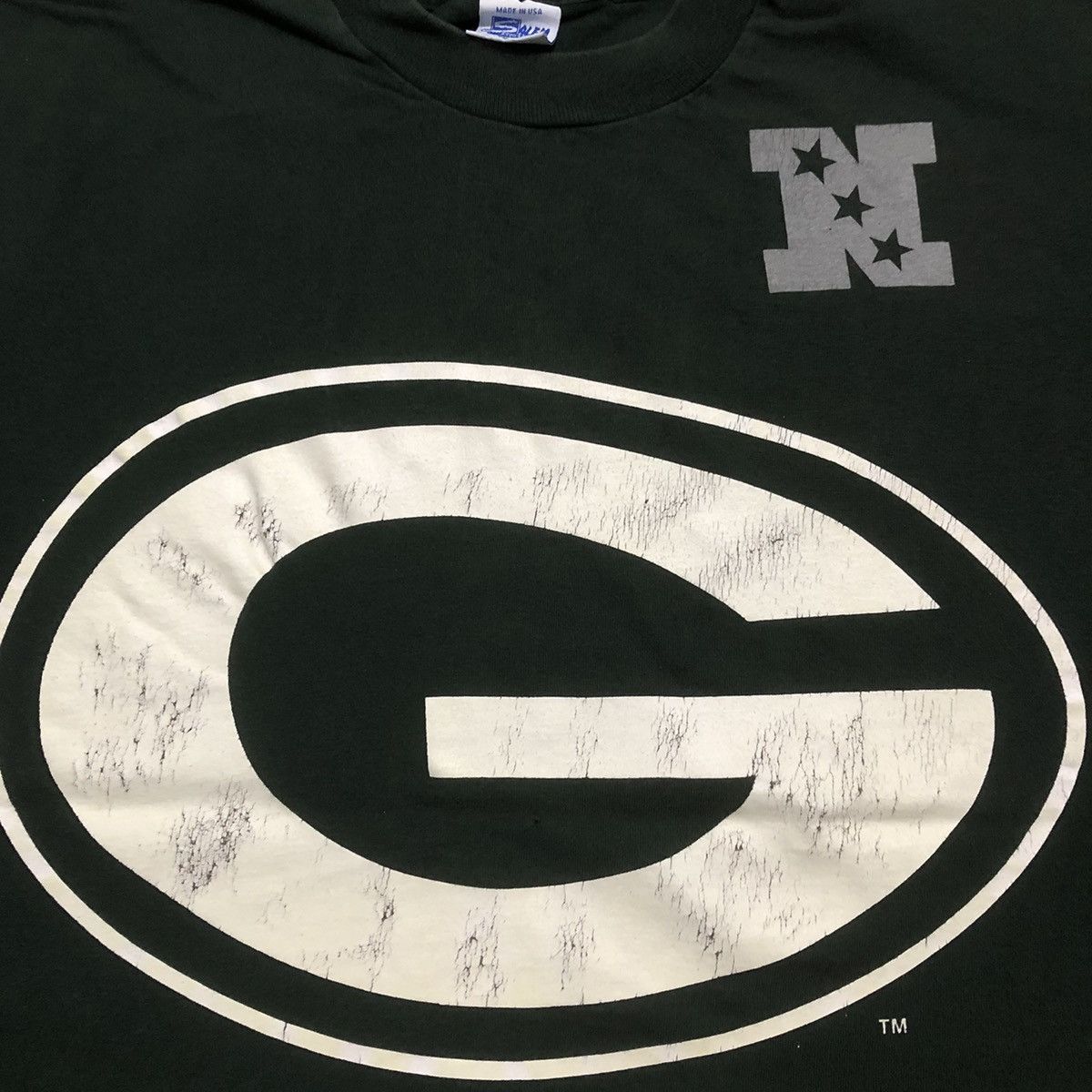 NFL × Vintage Rare Vintage 1994 NFL X Green Bay Packers AOP Tees Size US XL / EU 56 / 4 - 4 Thumbnail