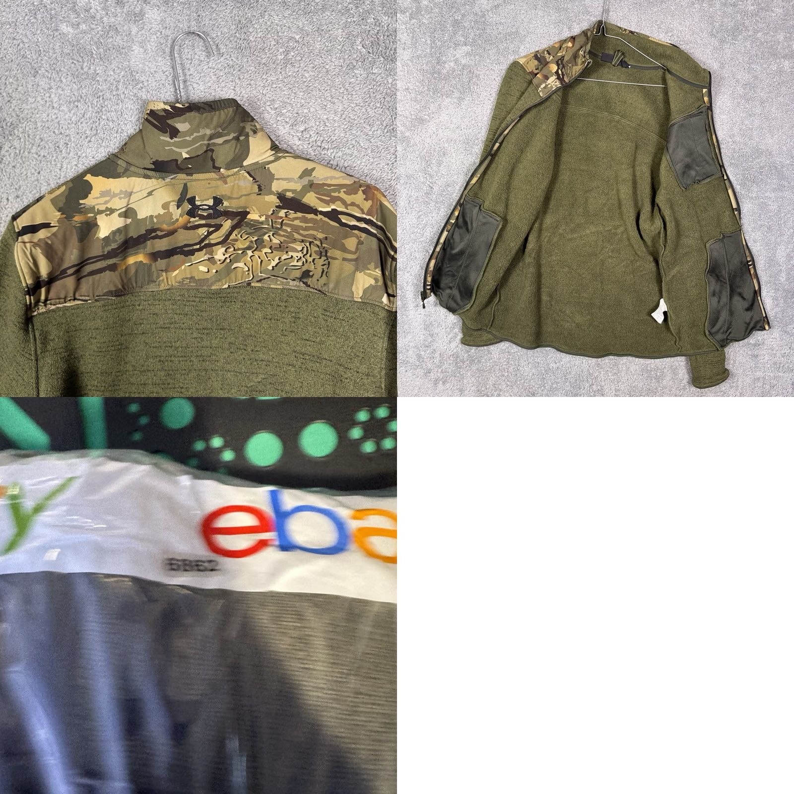 Under Armour Under armour Jacket Mens L Specialist 2.0 Full Zip Fleece Camo Tacitcal 1316264 Size US L / EU 52-54 / 3 - 9 Thumbnail