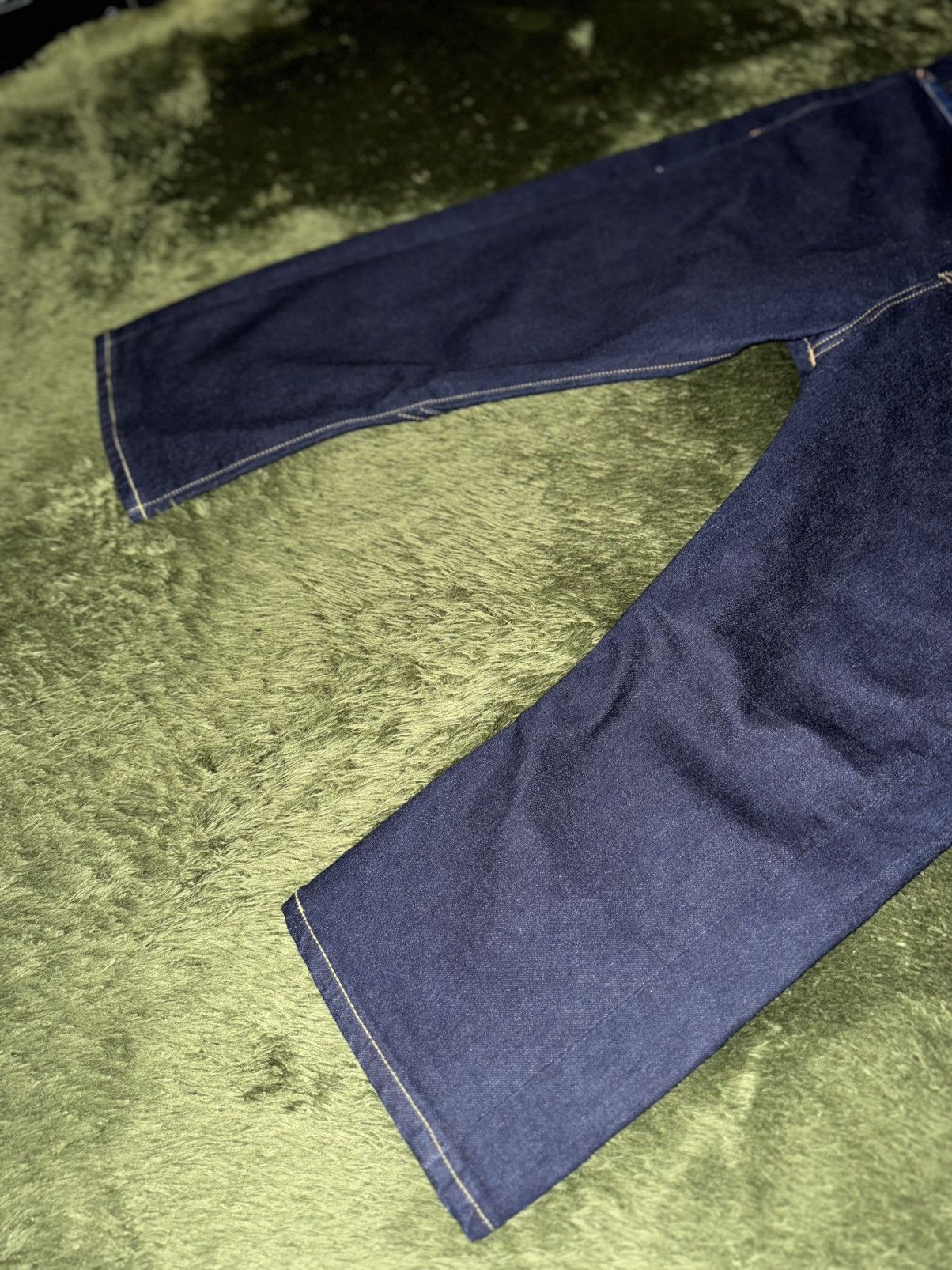 Junya Watanabe [S] Junya Watanabe 14AW Cinch-Back Sarouel Denim pants Size US 32 / EU 48 - 8 Thumbnail