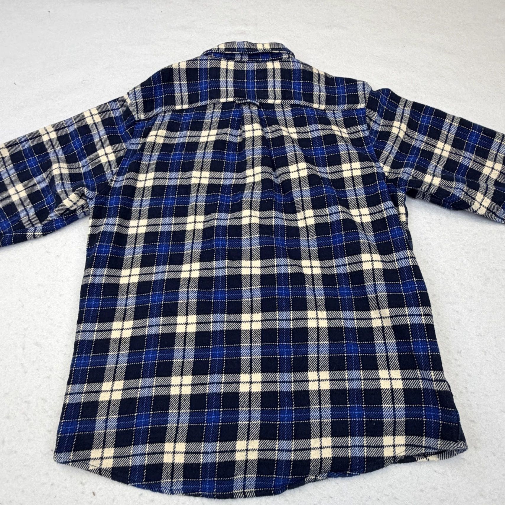 Orvis Orvis Shirt Mens Large Blue Plaid Flannel Button-Up Long Sleeve Casual Outdoor Size US L / EU 52-54 / 3 - 6 Thumbnail
