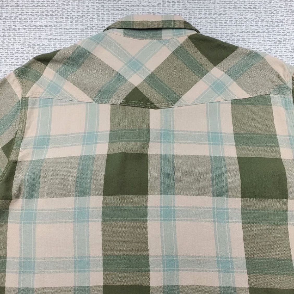Lucky Brand Lucky Brand Shirt Mens L Plaid Pearl Snap Short Sleeve Button-Up Western Button-Up Shirt Size US L / EU 52-54 / 3 - 7 Thumbnail