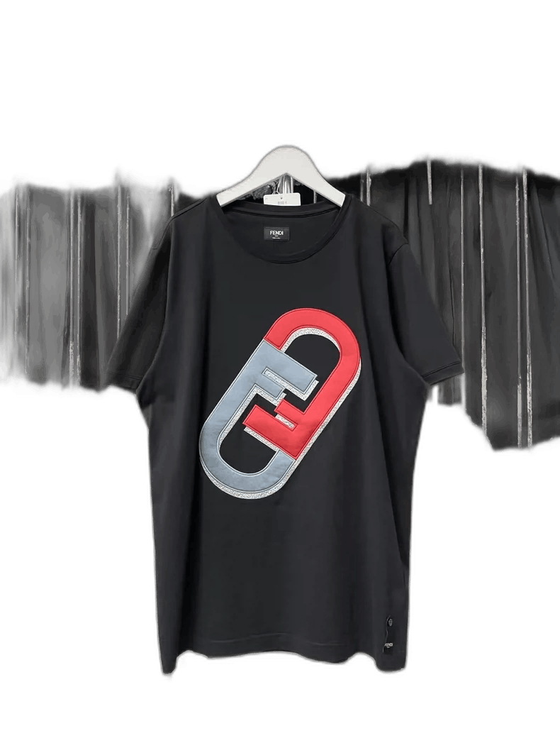 Fendi Fendi Short Sleeve T-Shirt in Black-yf Size US XL / EU 56 / 4 - 1 Thumbnail