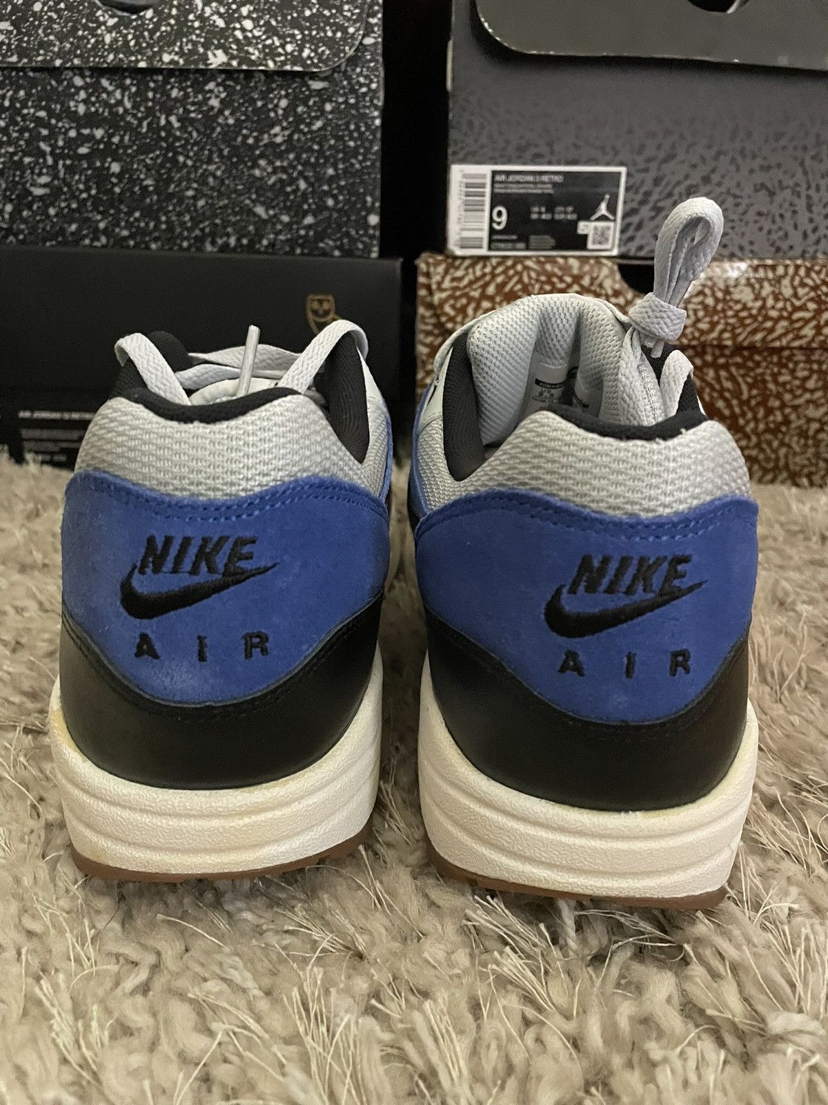 Nike Air Max 1 Essentials ‘Lyon Blue’ sz 9.5 Size US 9.5 / EU 42-43 - 7 Thumbnail