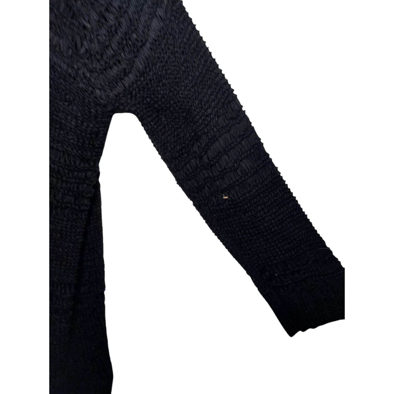 H&M H&M Sweater Lg Sleeves Sheer CrewNeck Pullover Black Sz Md Size M / US 6-8 / IT 42-44 - 9 Thumbnail