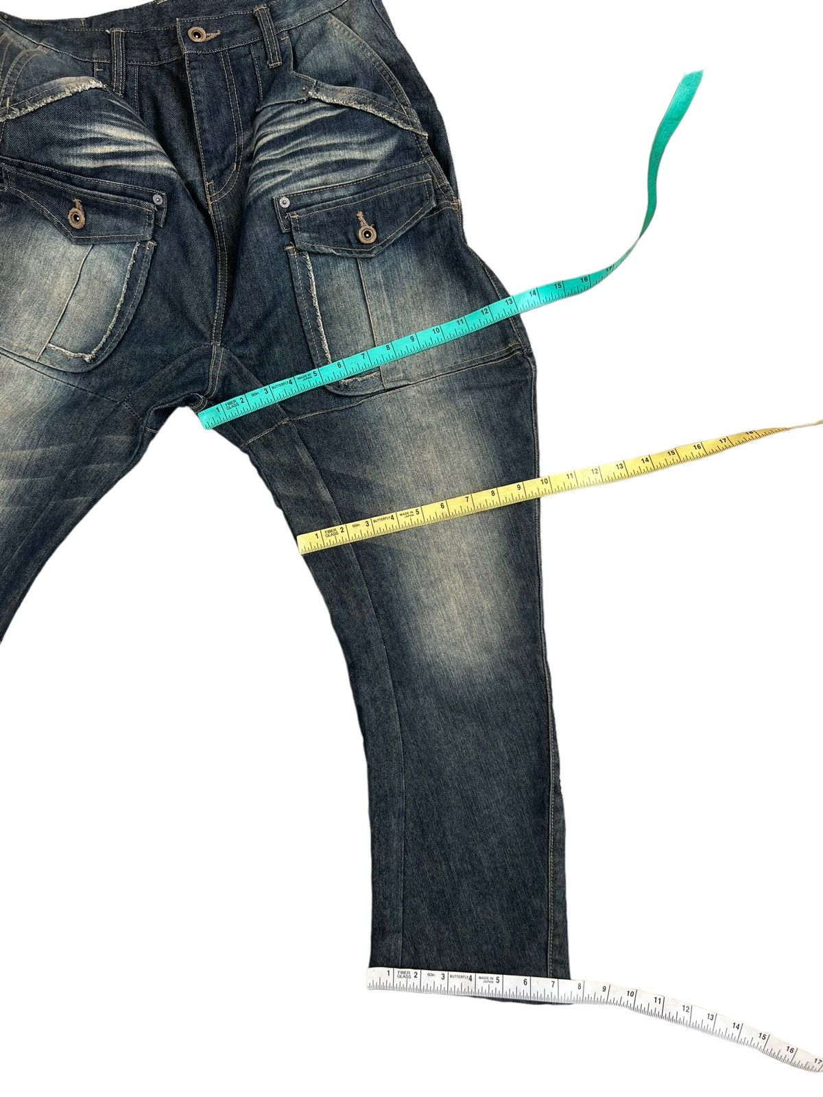 Vintage Vintage PPFM Mud Denim Balloon Jeans Size US 31 - 4 Thumbnail