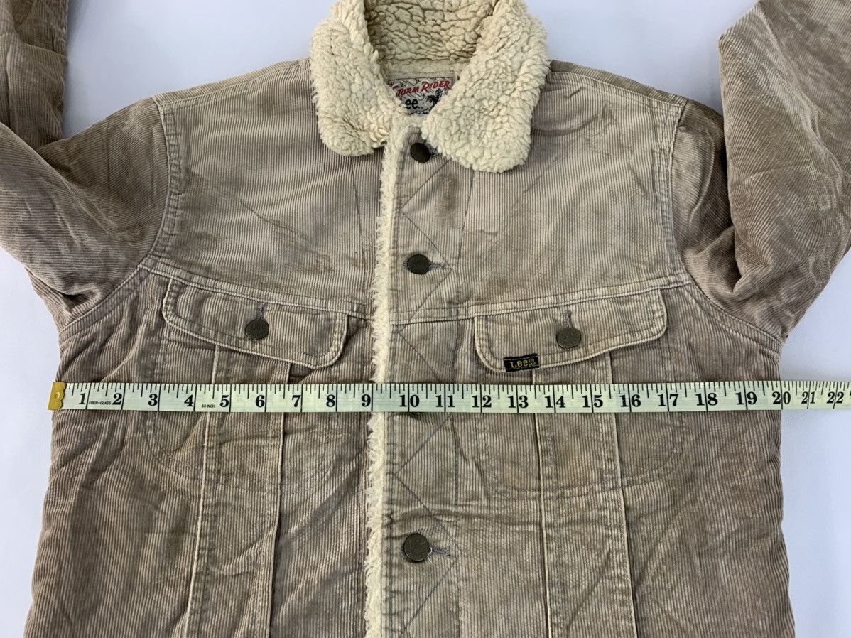 Lee Storm Rider Sanforized Shearling Sherpa Corduroy Jacket Jackets