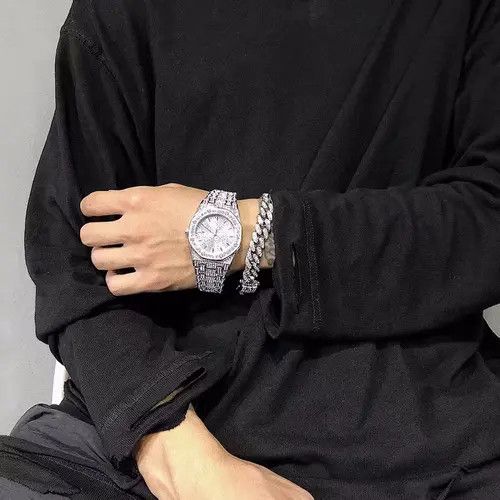 Designer × Vintage Vintage patchwork pendant bracelet Size ONE SIZE - 2 Thumbnail