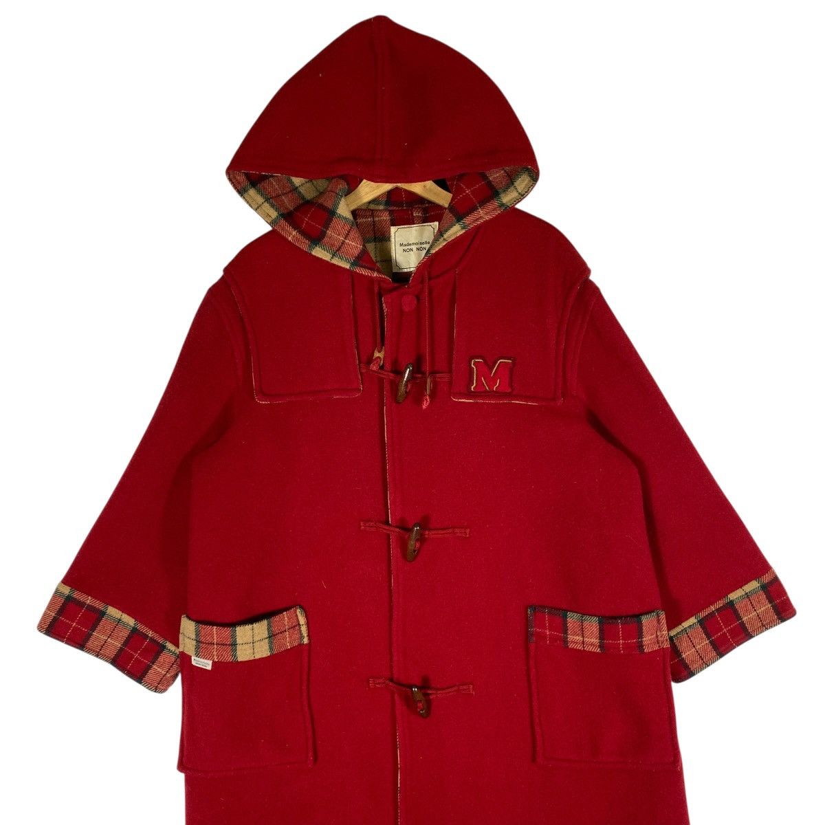 Mademoiselle Non Non Vintage Mademoiselle Non Non Hoodie Duffler Coat Size US L / EU 52-54 / 3 - 4 Thumbnail