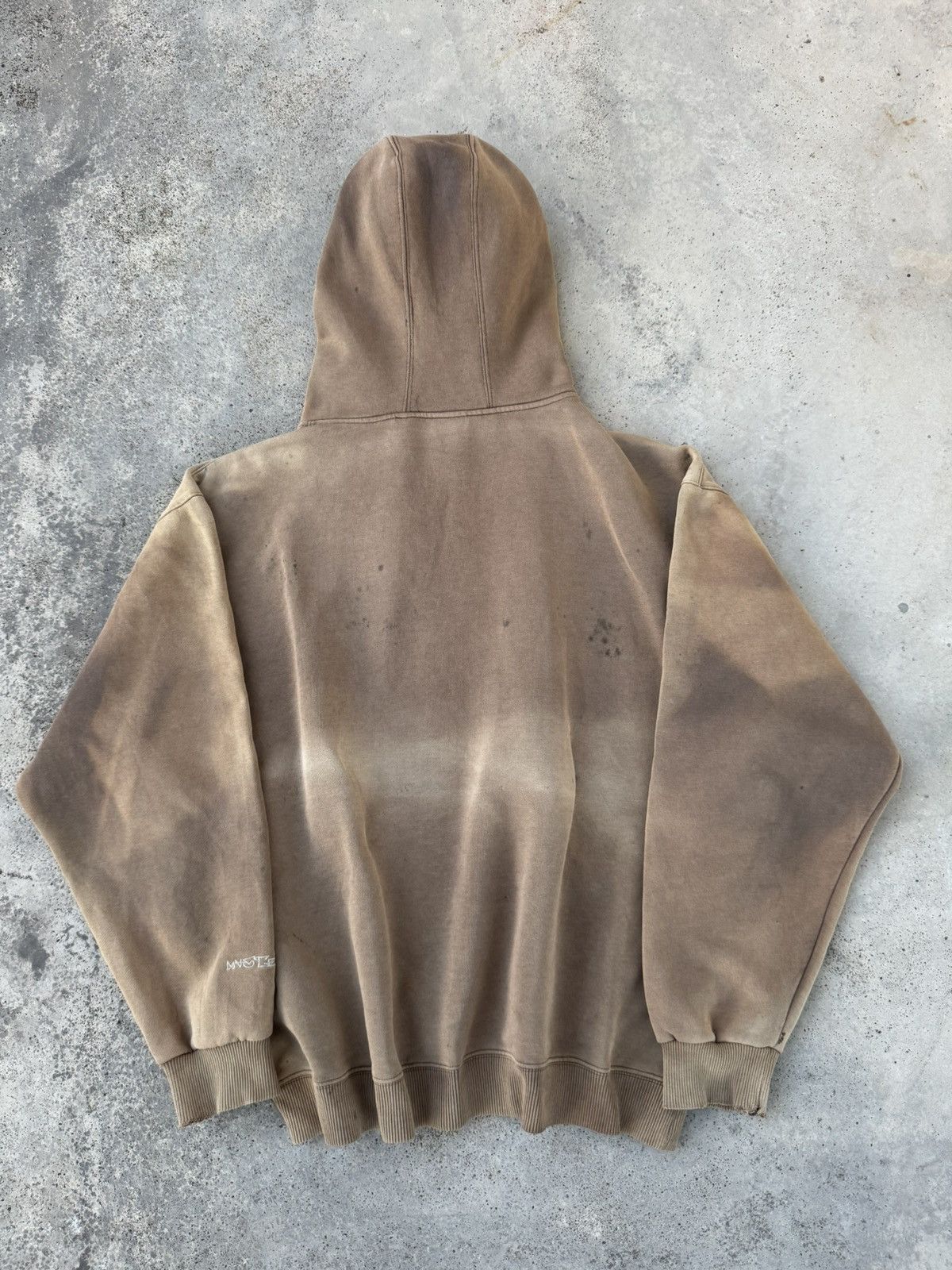 Vintage Distressed Vintage Y2K Sun Faded Masterx Hoodie Size US XXL / EU 58 / 5 - 7 Thumbnail