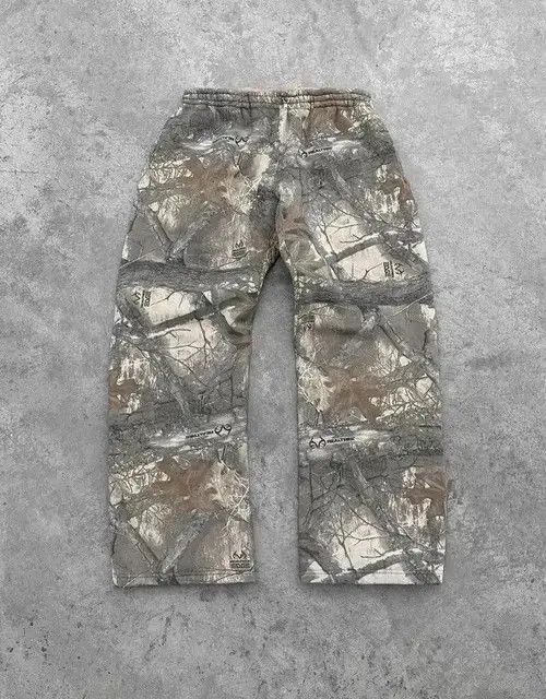 Jean Camouflage Tree Baggy Sweatpants Size US 31 - 1 Thumbnail