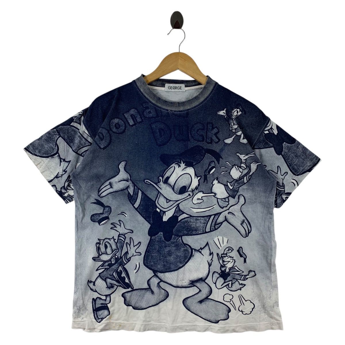 Disney Disney Donald Duck "Anger Issues" Allover Print Graphic Tee Size US M / EU 48-50 / 2 - 1 Thumbnail