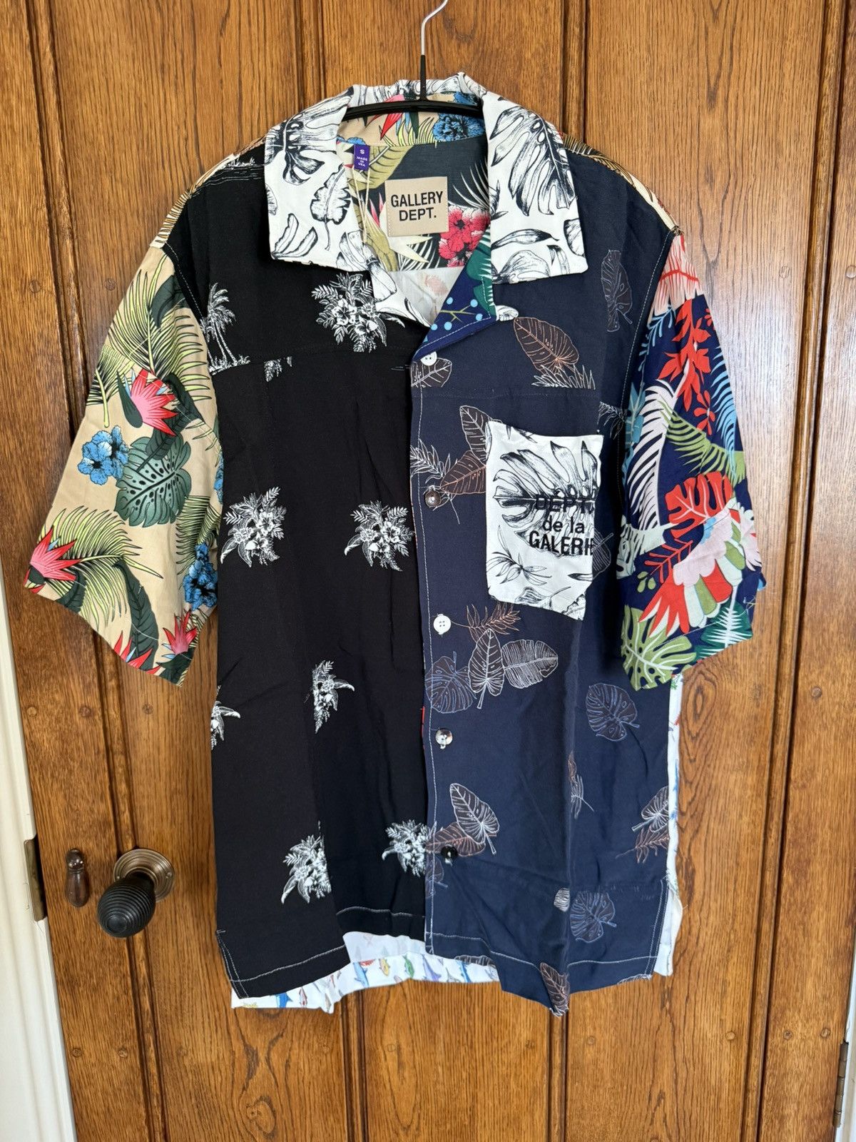 Gallery Dept. Gallery Dept Parker patchwork Hawaiian camp collar shirt S Size US S / EU 44-46 / 1 - 3 Thumbnail