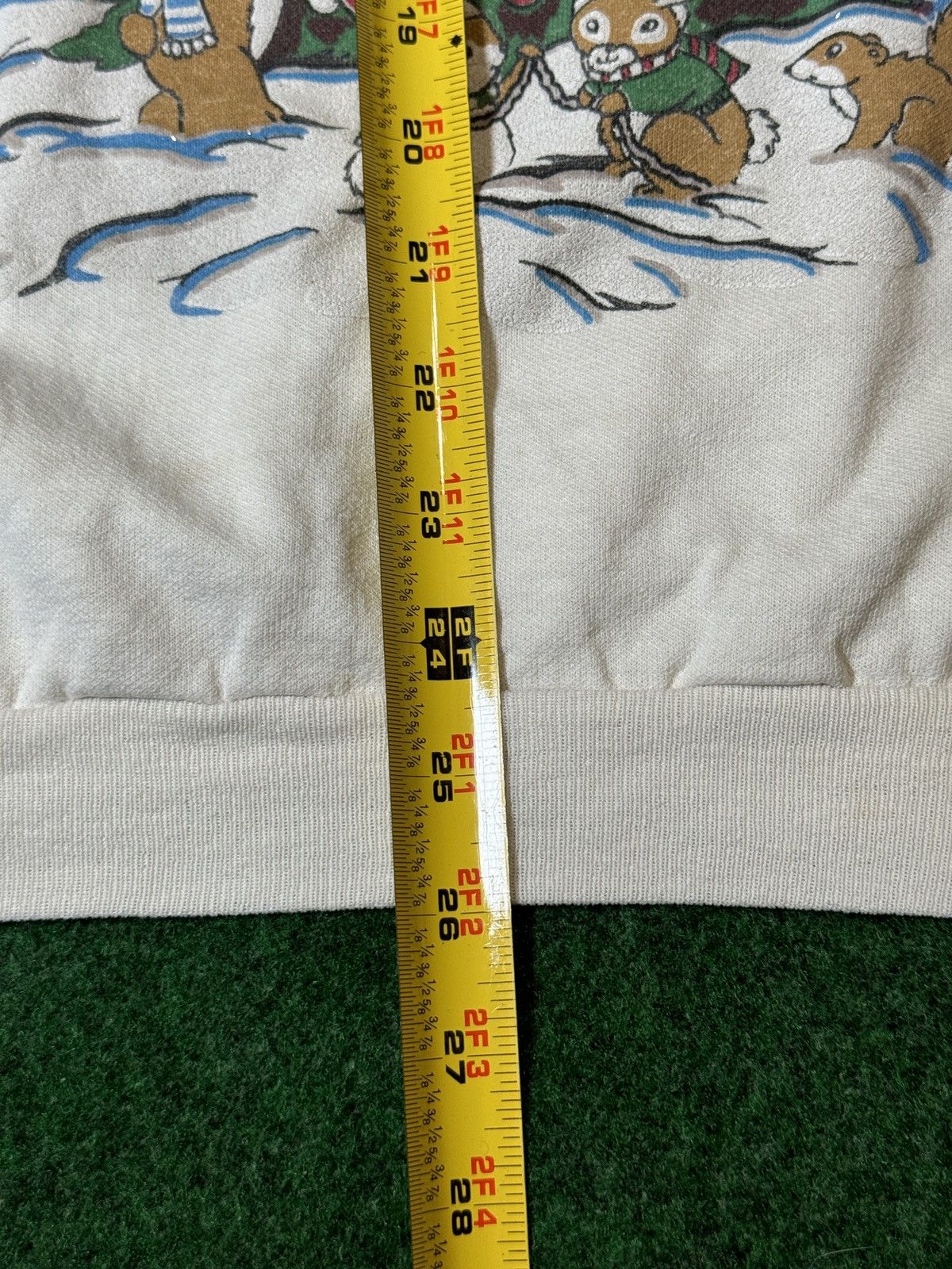 Vintage Vintage 80s 90s Christmas Snowman Winter Sweatshirt Crewneck Size M / US 6-8 / IT 42-44 - 6 Thumbnail
