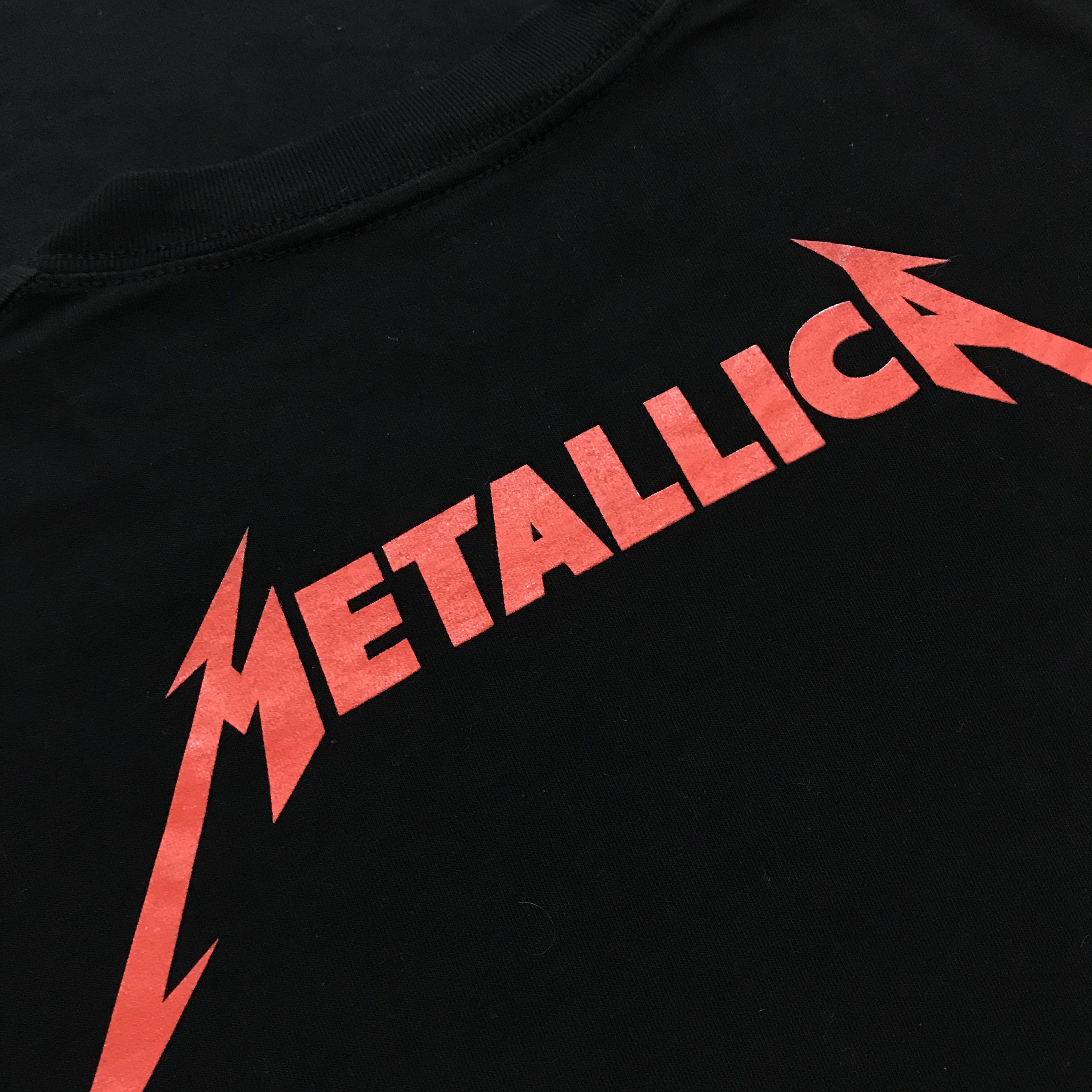 Metallica METALLICA Vintage T-Shirt Tee 90s Metal's King Very Rare Y2K Size US XL / EU 56 / 4 - 8 Thumbnail