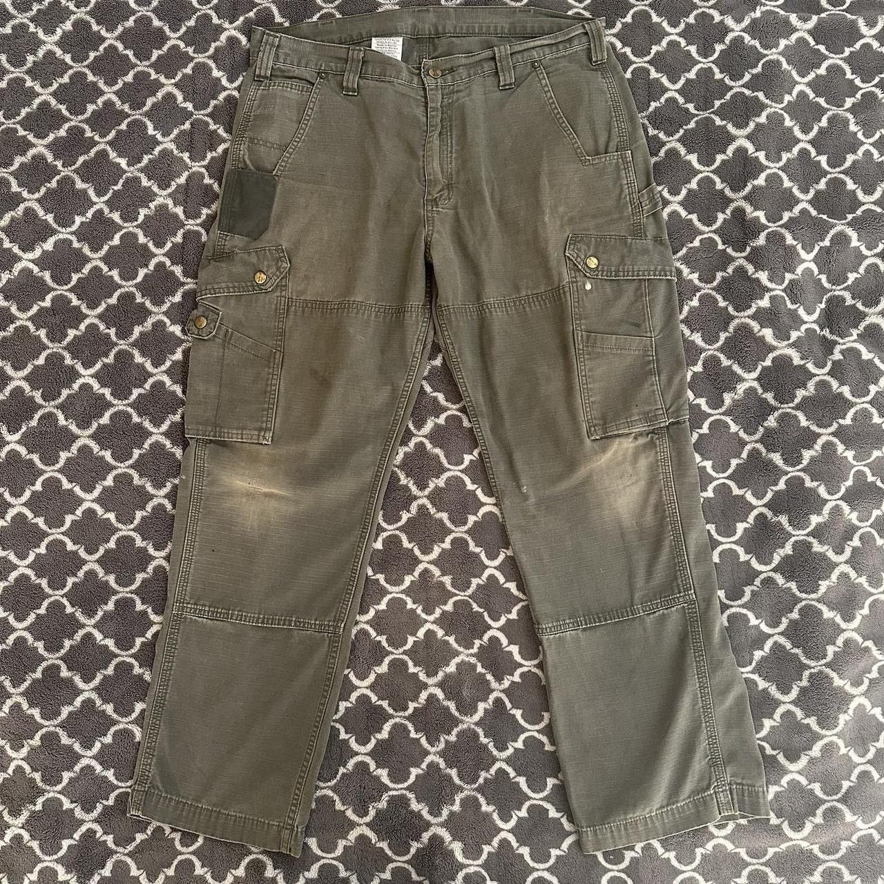 Carhartt × Vintage Vintage Carhartt Double Knee Carpenter Cargo Pants Size US 36 / EU 52 - 1 Thumbnail