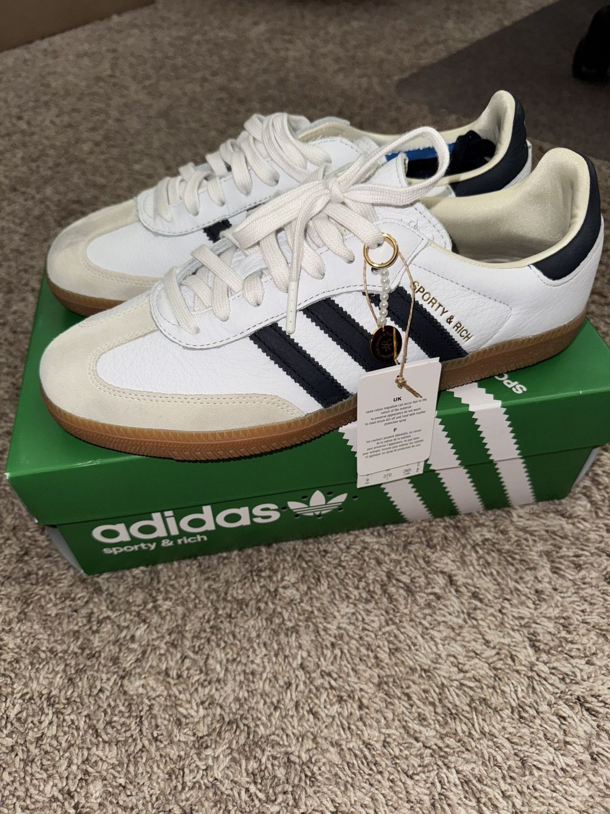 adidas gazelle silver green womens Samba
