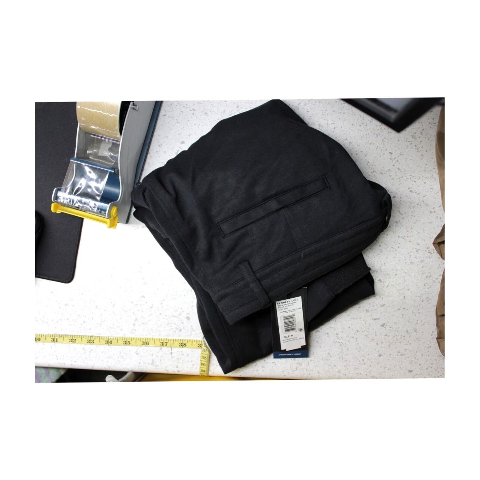Kenneth Cole Kenneth Cole Mens Black Stretch Jogger Casual Pants S x 29L Size US 29 - 2 Thumbnail