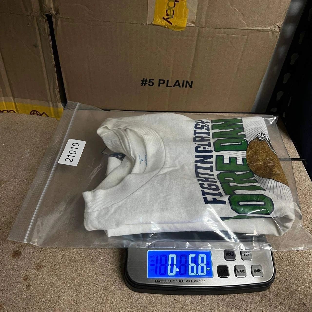 NCAA Notre Dame Fighting Irish Shirt Women Crew Neck Cotton M Size M / US 6-8 / IT 42-44 - 8 Thumbnail