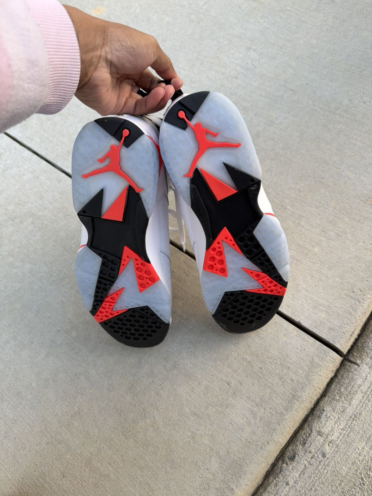 Jordan Brand Air Jordan Retro 7 White Infrared Size US 12 / EU 45 - 4 Thumbnail